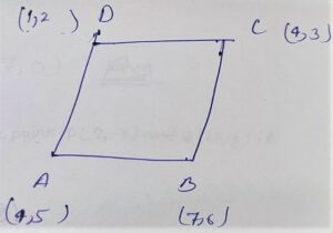 Coordinate Geometry Ex 7.1 Q 6(iii) diagram